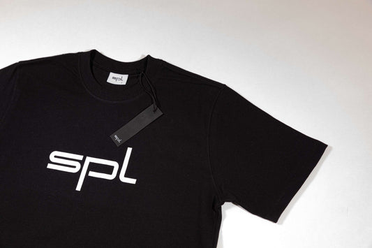 SPL Black T-Shirt (White Logo)