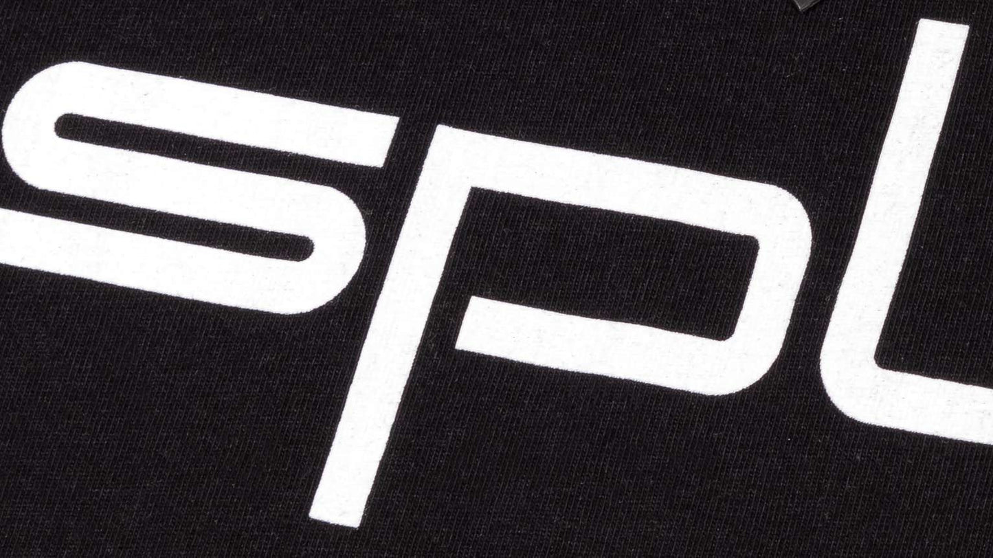 SPL Black T-Shirt (White Logo)