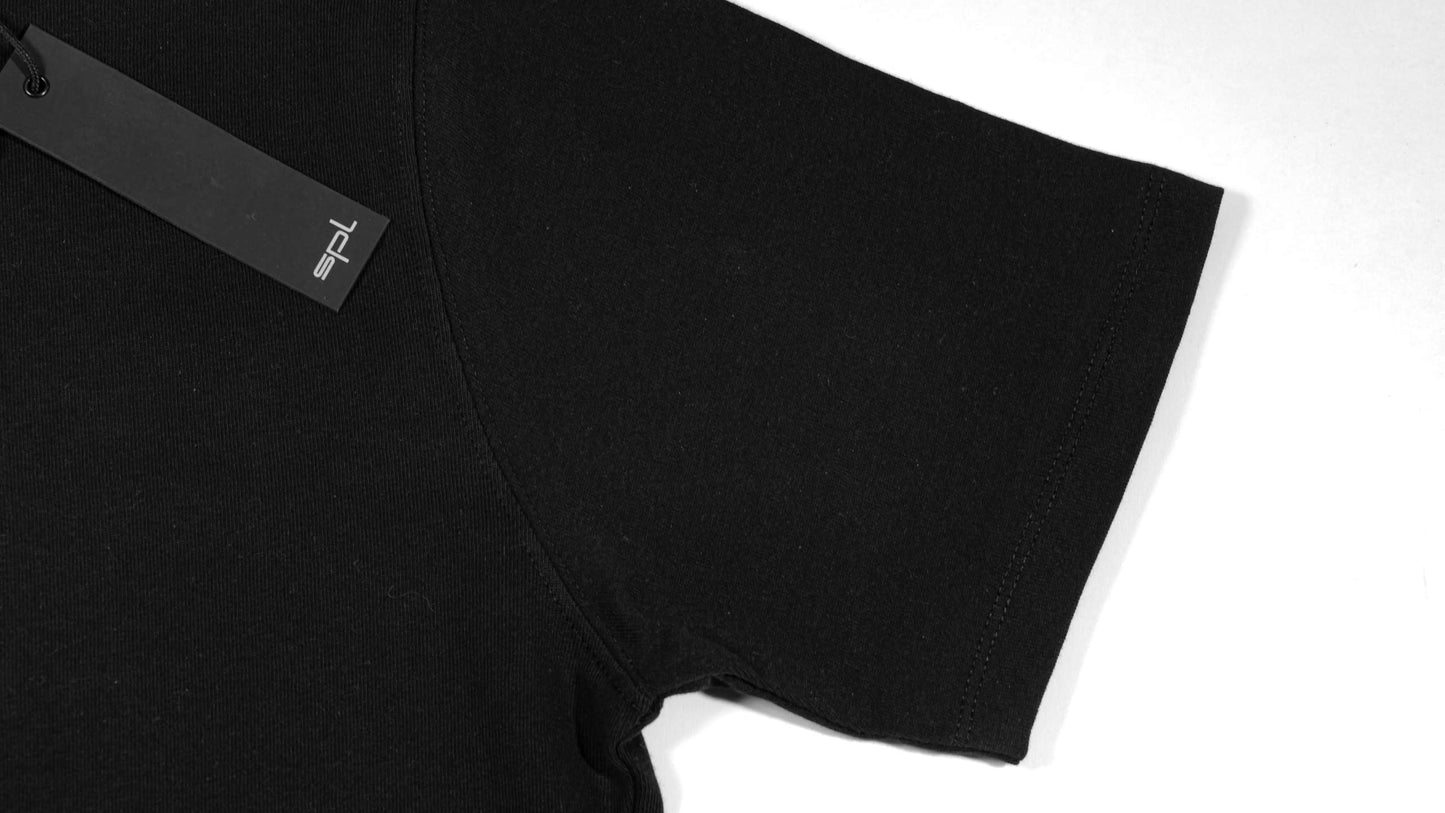 SPL Black T-Shirt (Black Logo)