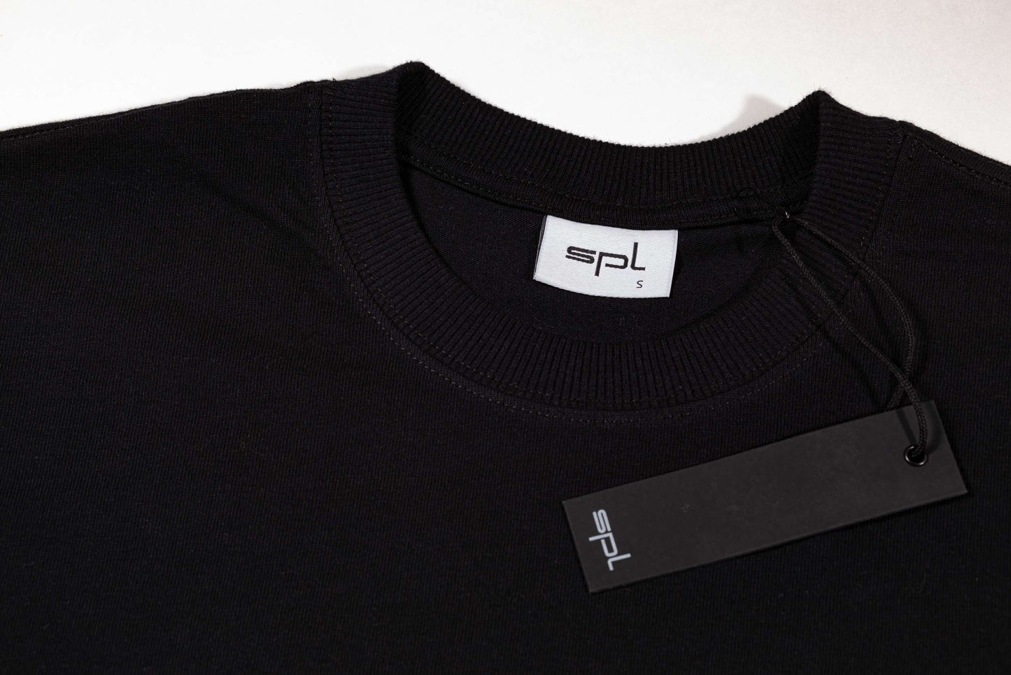 SPL Black T-Shirt (White Logo)
