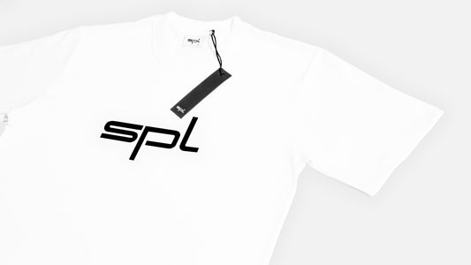 SPL White T-Shirt (Black Logo)