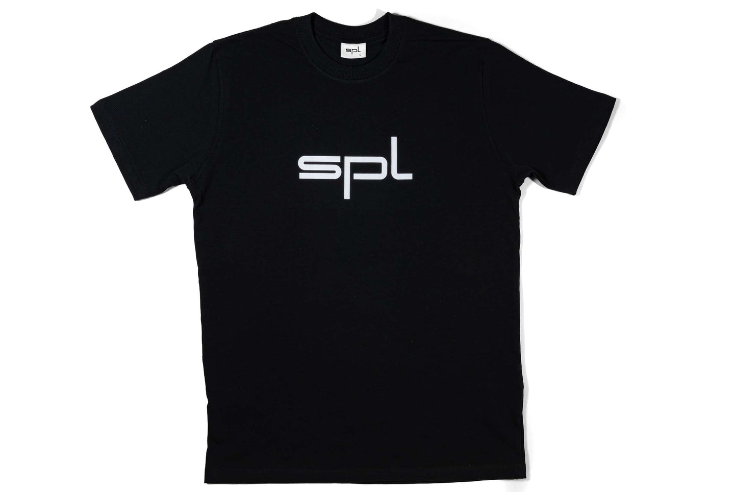 SPL Black T-Shirt (White Logo)