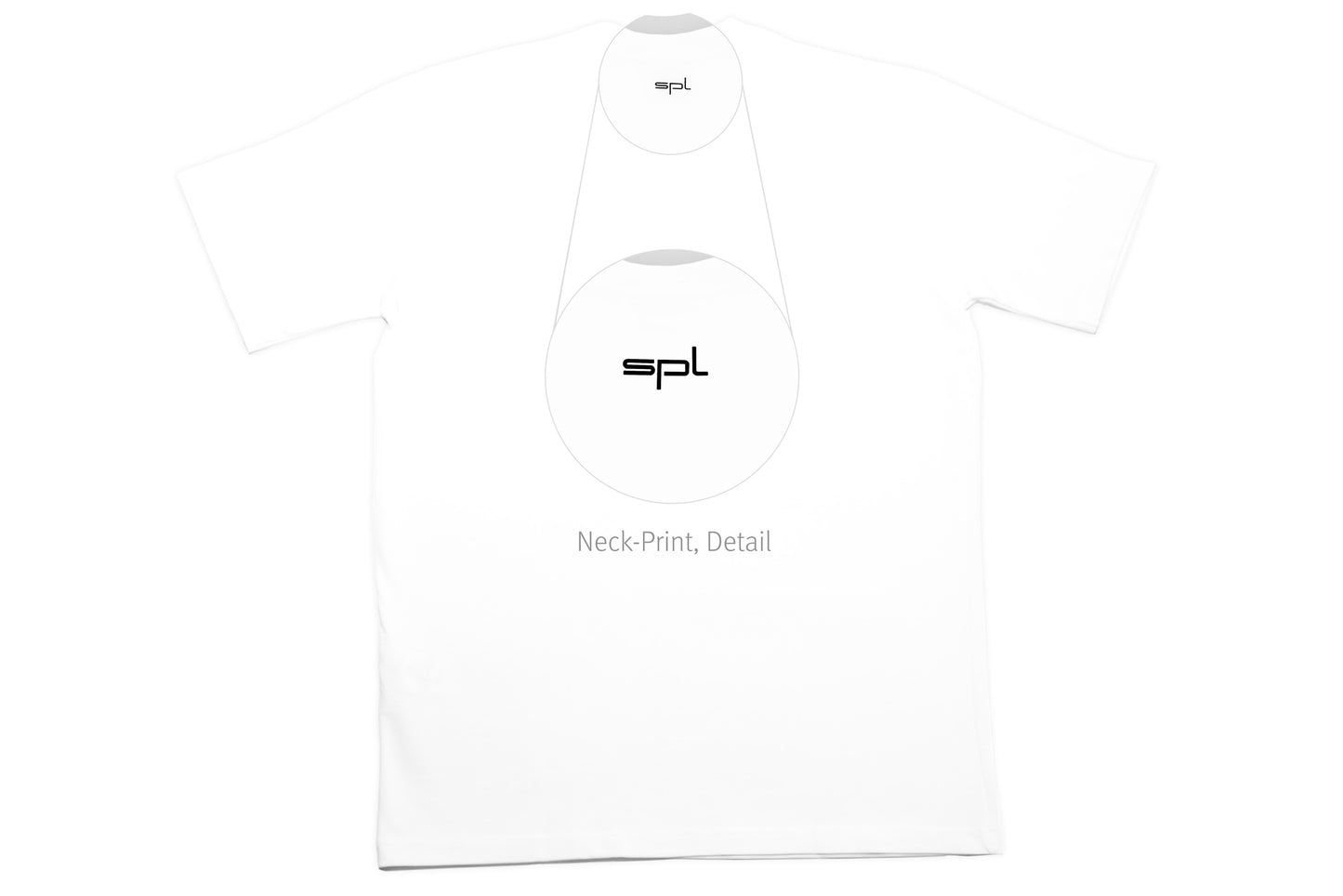 SPL White T-Shirt (Black Logo)