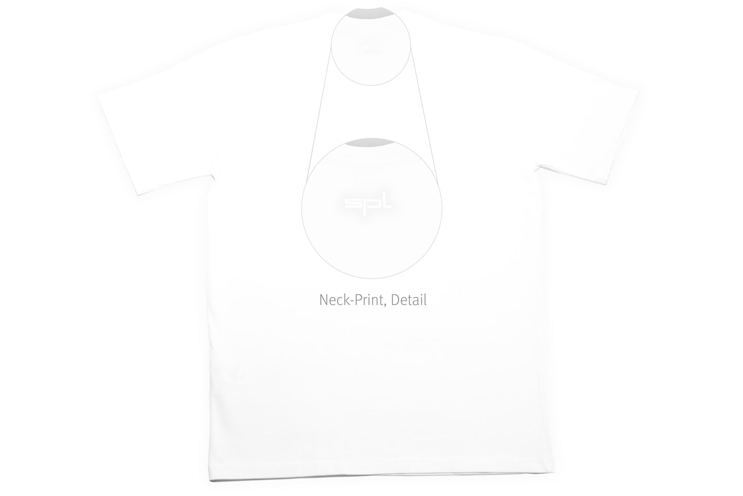 SPL White T-Shirt (White Logo)