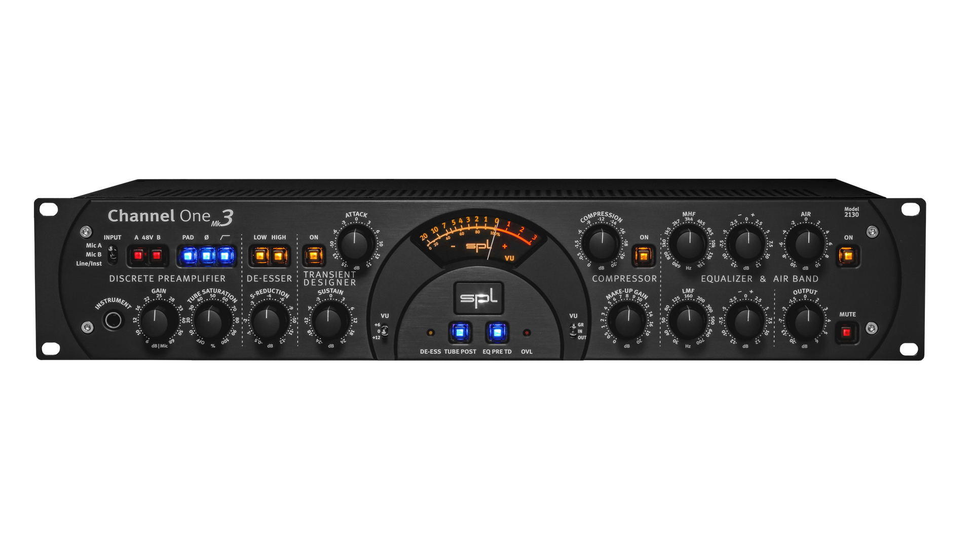 SPL channel one mk3 チャンネルストリップ/ マイクプリアンプ Channel One Mk3 – SPL